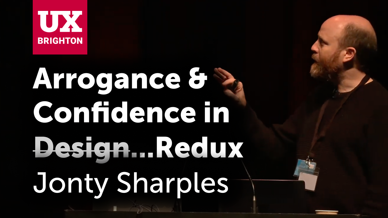Arrogance & Confidence in Design...Redux